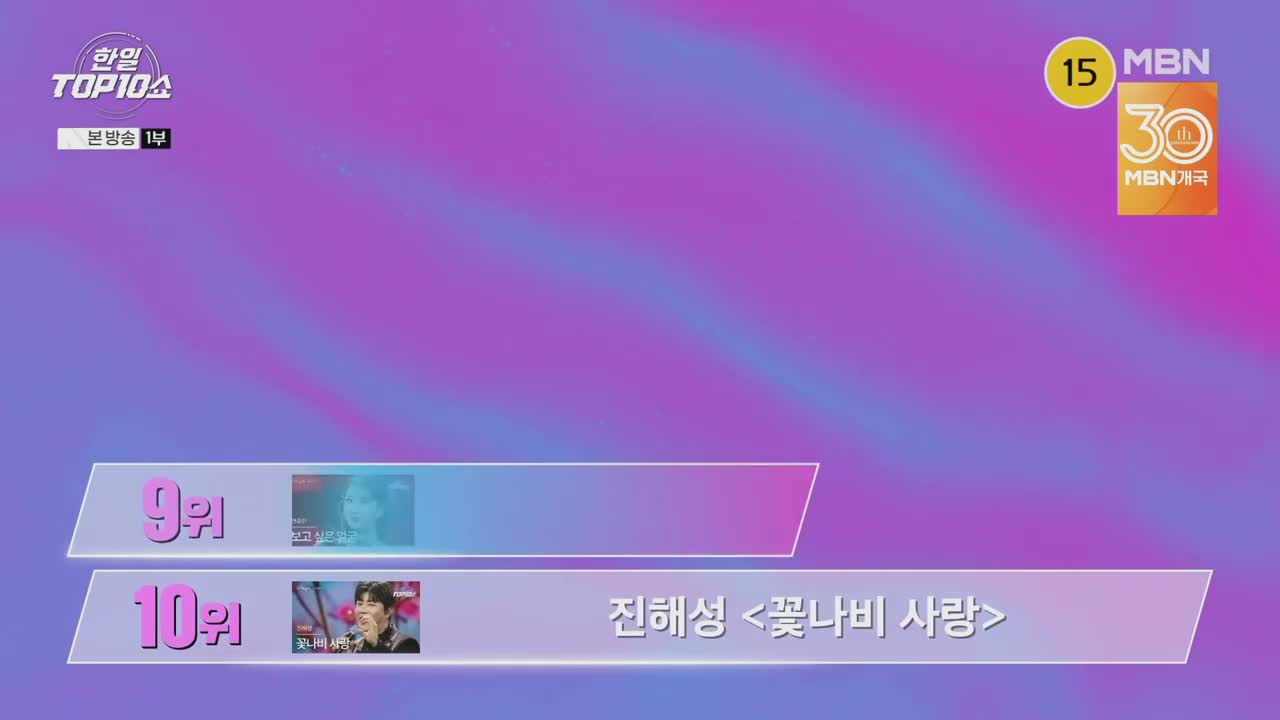 한일톱텐쇼 제72회