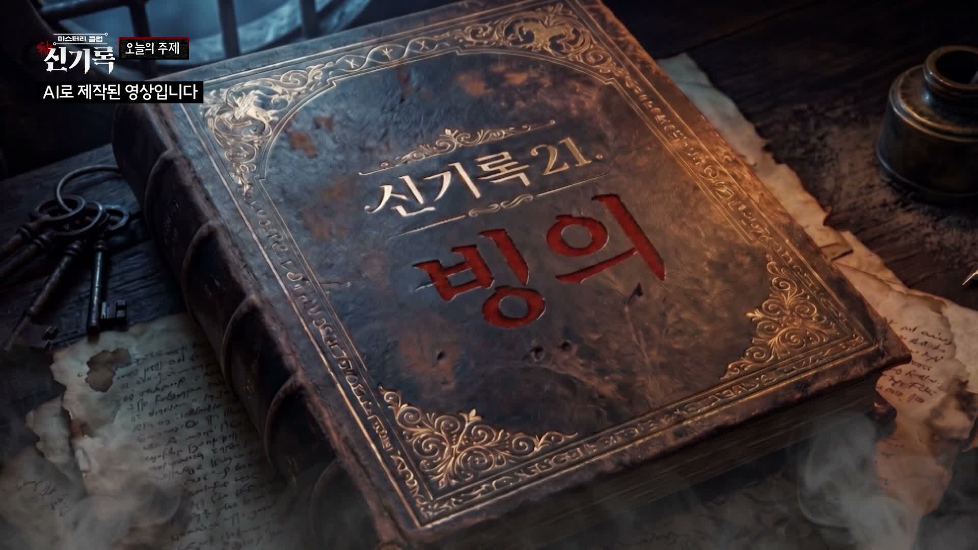 미스터리클럽- 신(神)기록 제21회