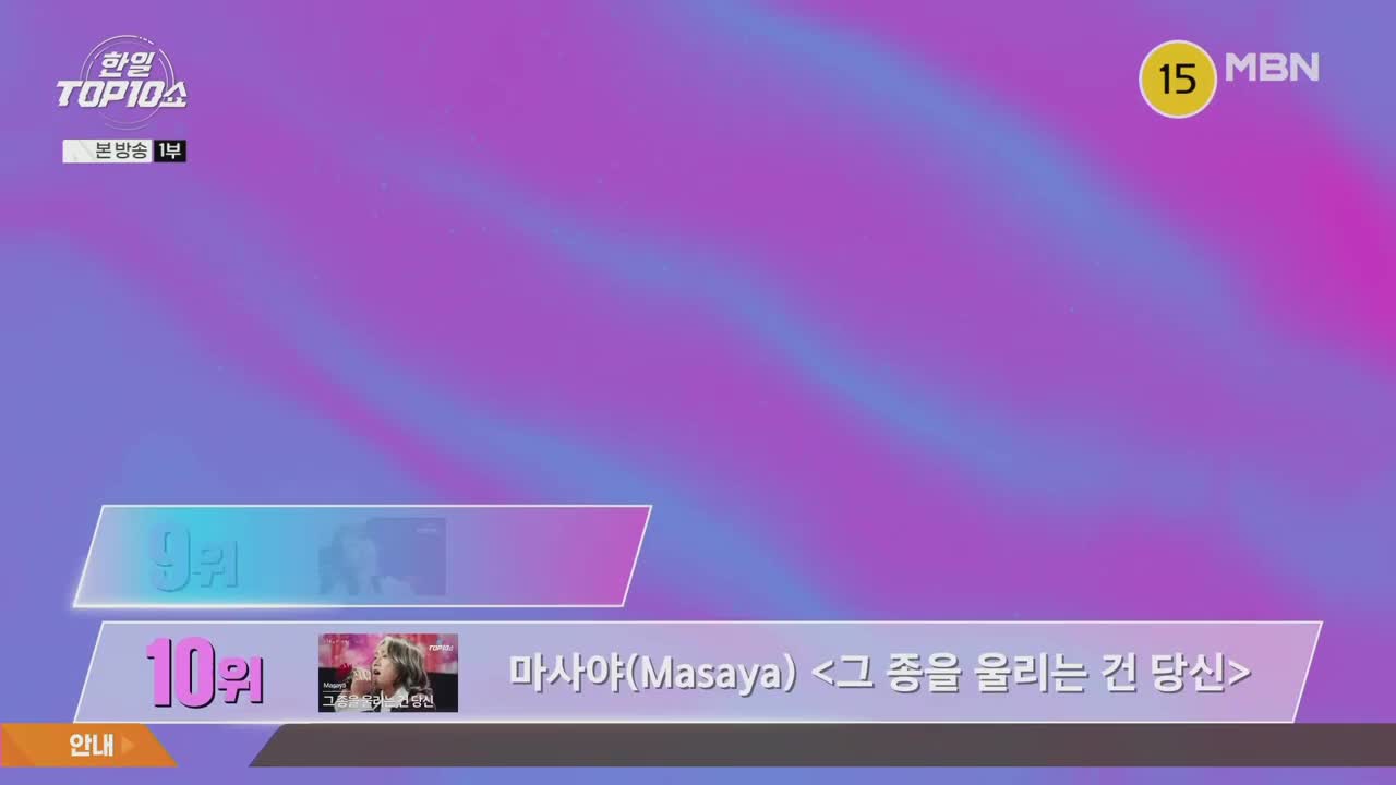 한일톱텐쇼 제71회